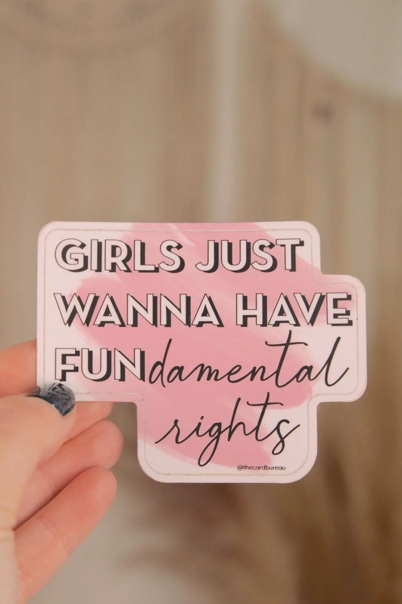 girl just want to have fundamental rights