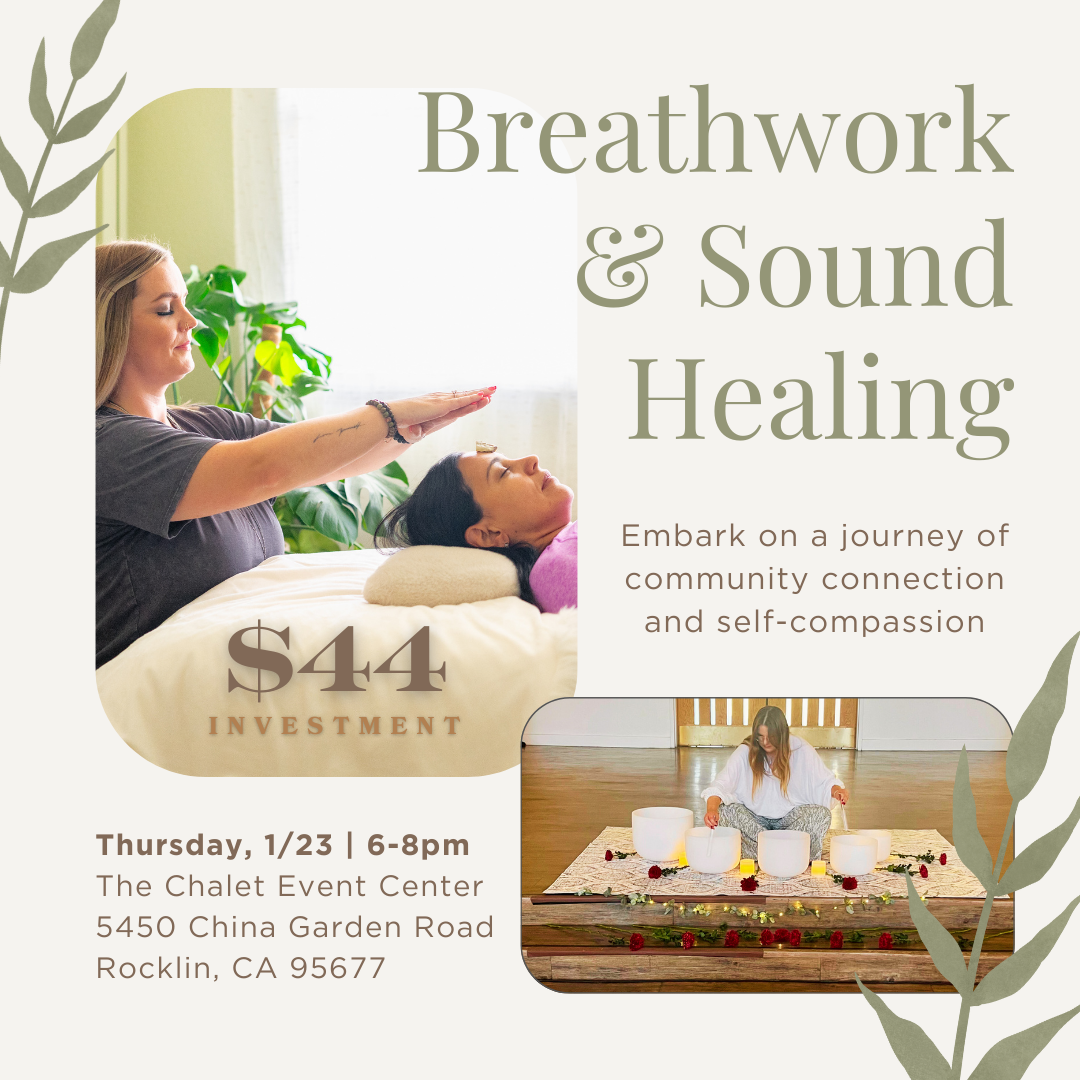 1/23/25 - Breathwork & Sound Healing