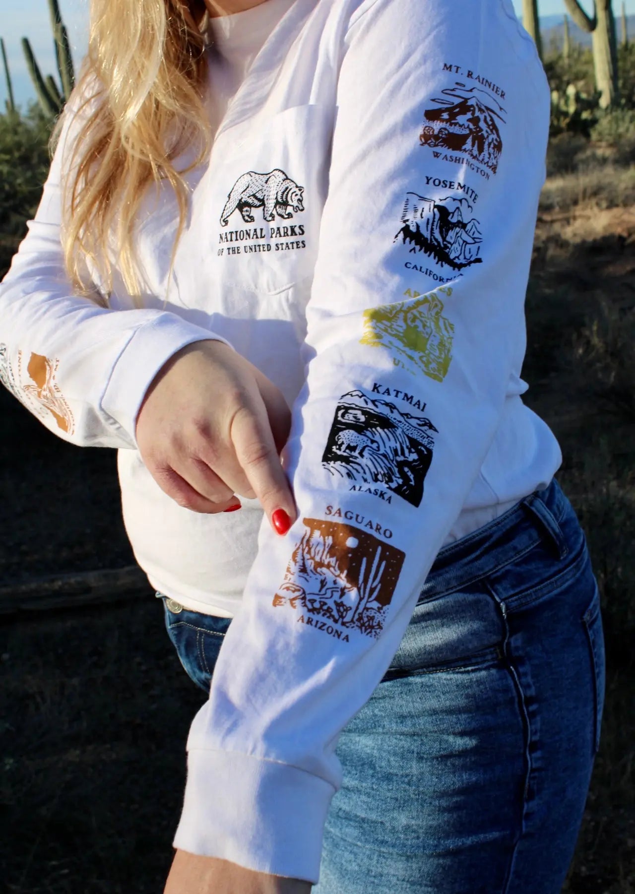Parks Project Pictograms National Parks Long Sleeve Tee Parks Project