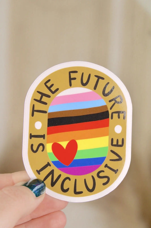 The Future Is Inclusive Sticker Bloomwolf Studio